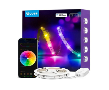 Inteligentne oświetlenie GOVEE Taśma LED H618C Basic LED Strip Light 10m WiFi Bluetooth RGBIC